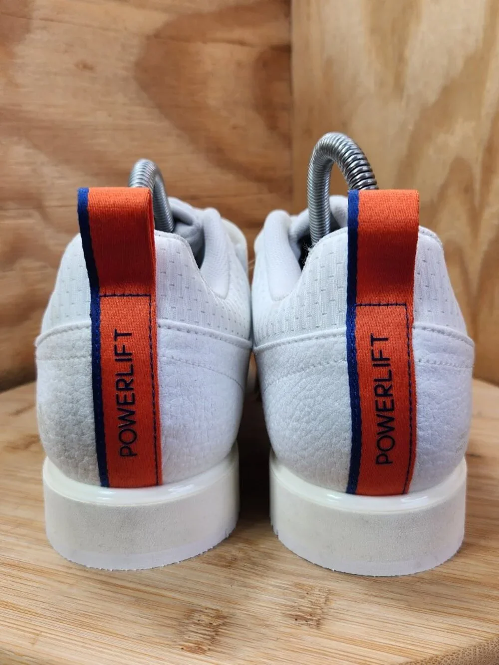 New Adidas Powerlift 5 Womens White Weigthlifting Shoes Sneakers Size 8.5